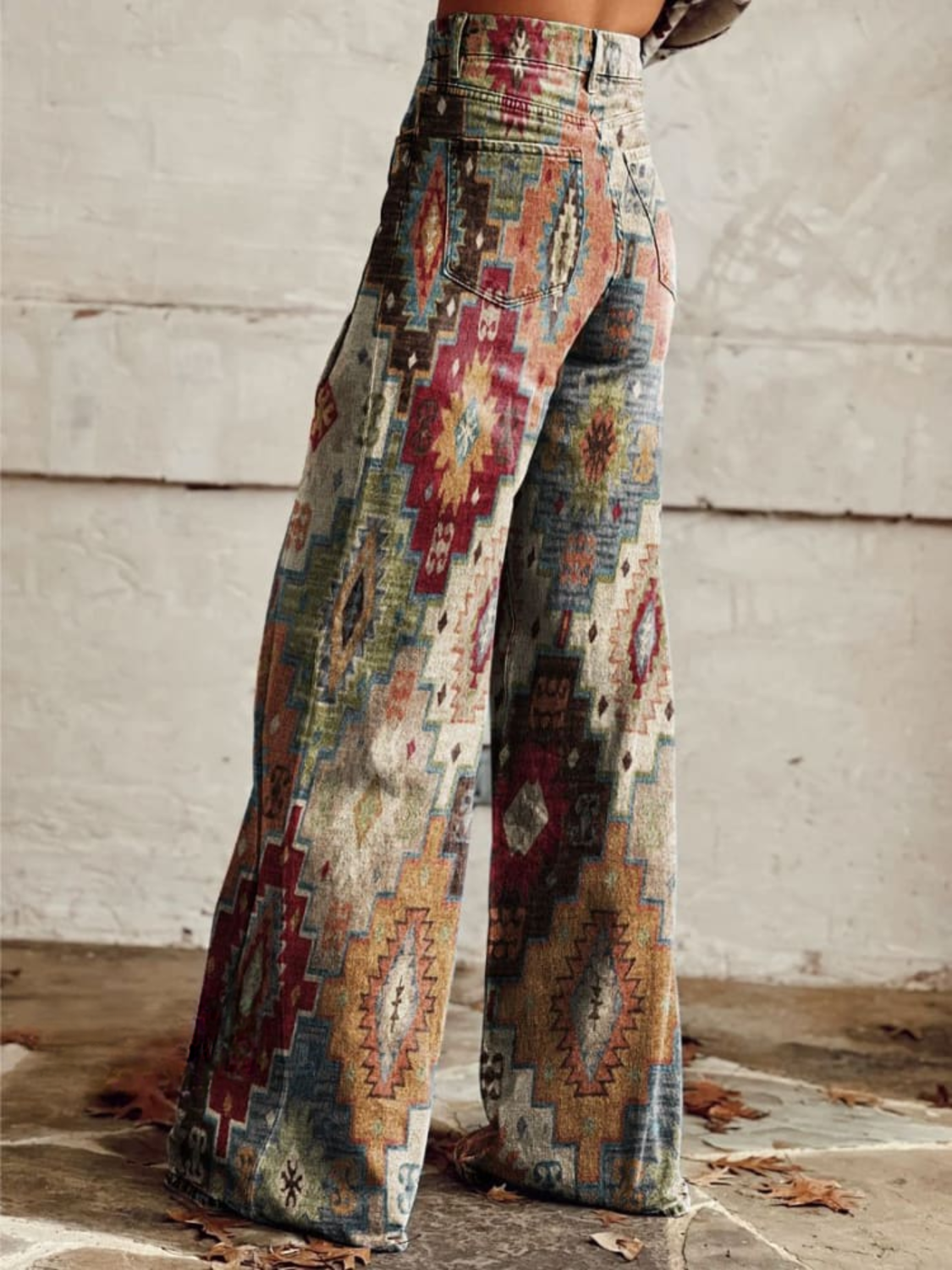 Boho Patronen | Vintage Flared Jeans