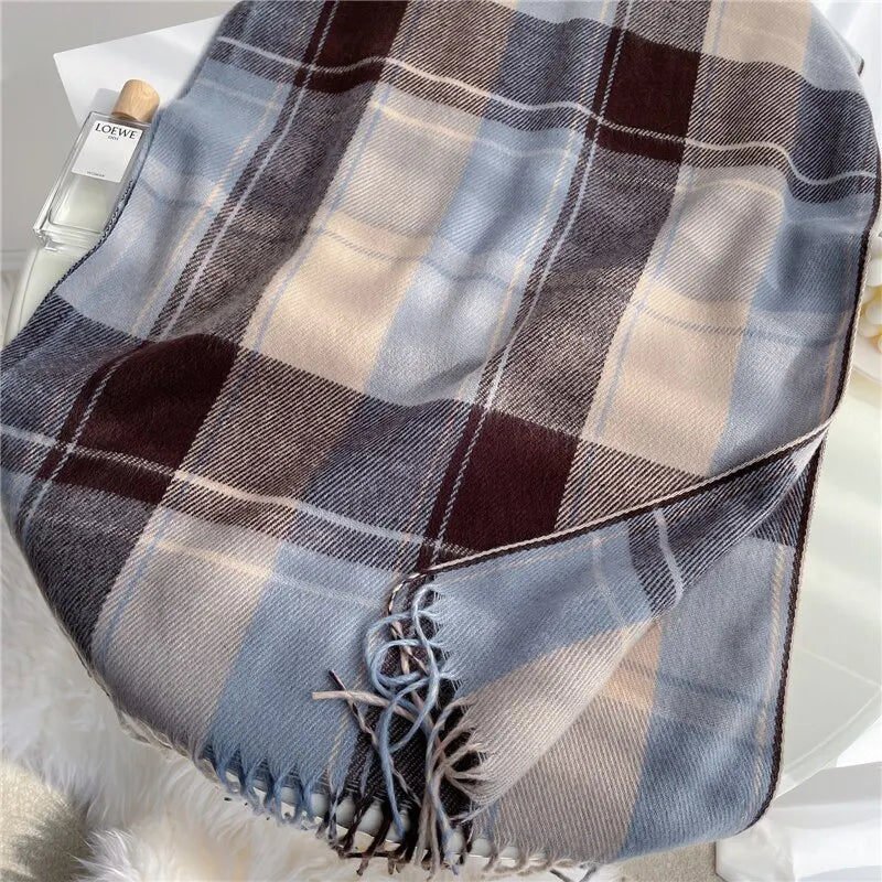 Highland Twill Ruit Sjaal