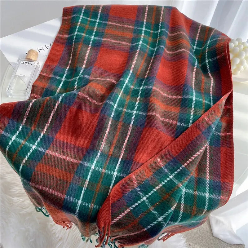 Highland Twill Ruit Sjaal