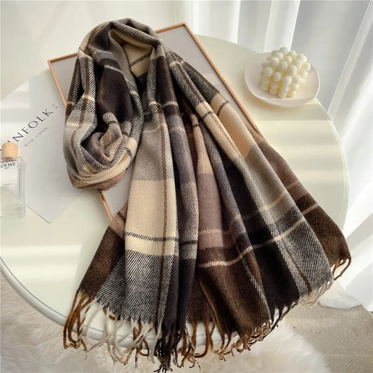 Highland Twill Ruit Sjaal