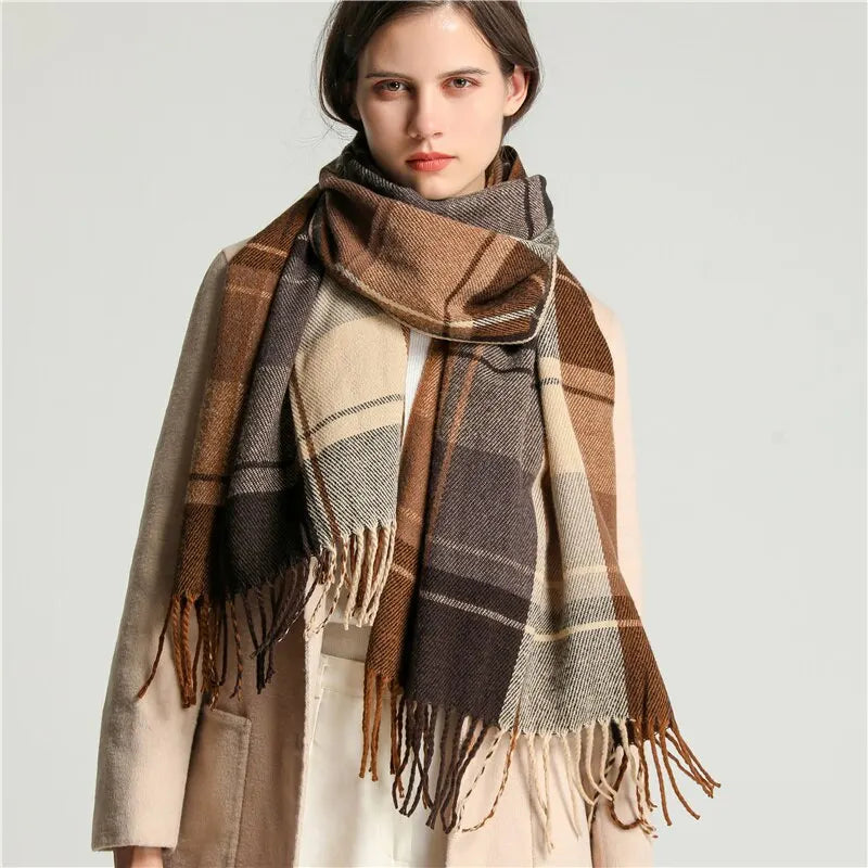 Highland Twill Ruit Sjaal